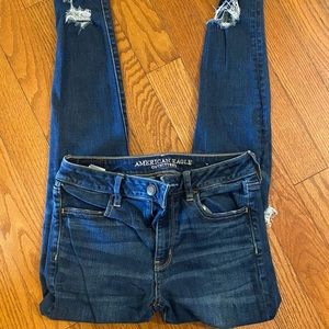 American Eagle Women’s High Rise Skinny Jeans 6